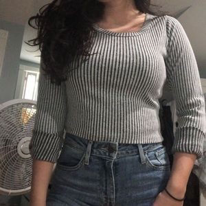 Striped long sleeve shirt